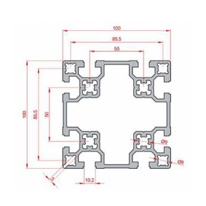100x100 Light Sigma Profil