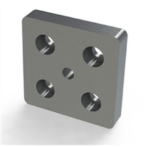 80x80 Pabuç Bağlantı Parçası M 12