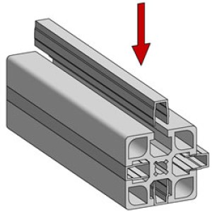 45x45 Kanal Fitili Gri Kanal 10