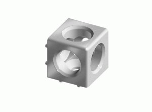 30x30 Üç Yönlü Küp Köşe Bağlantı