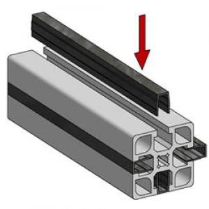 30x30 Kanal Fitili Siyah Kanal 8